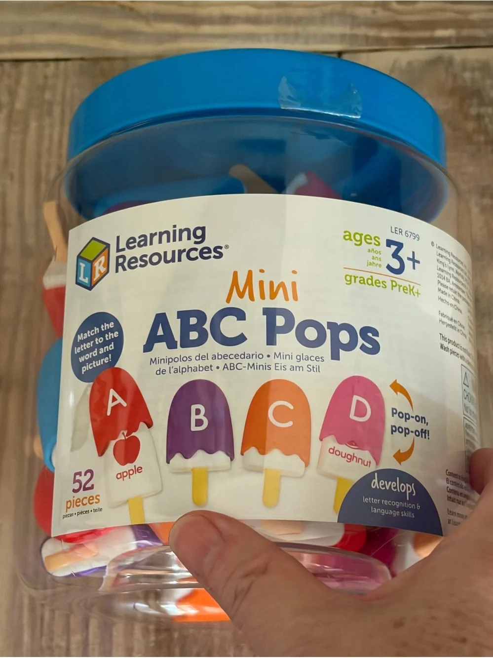 Learning Resources Alphabet Letter Word Match Learning Toy